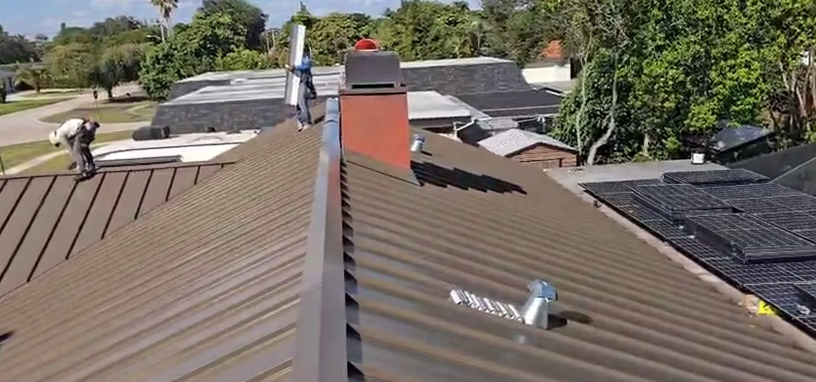 Metal roof installation in Boca Raton FL